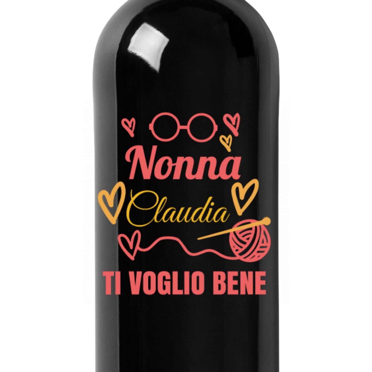 Vino personalizzato con cassetta in legno - idea regalo festa dei nonni - 2