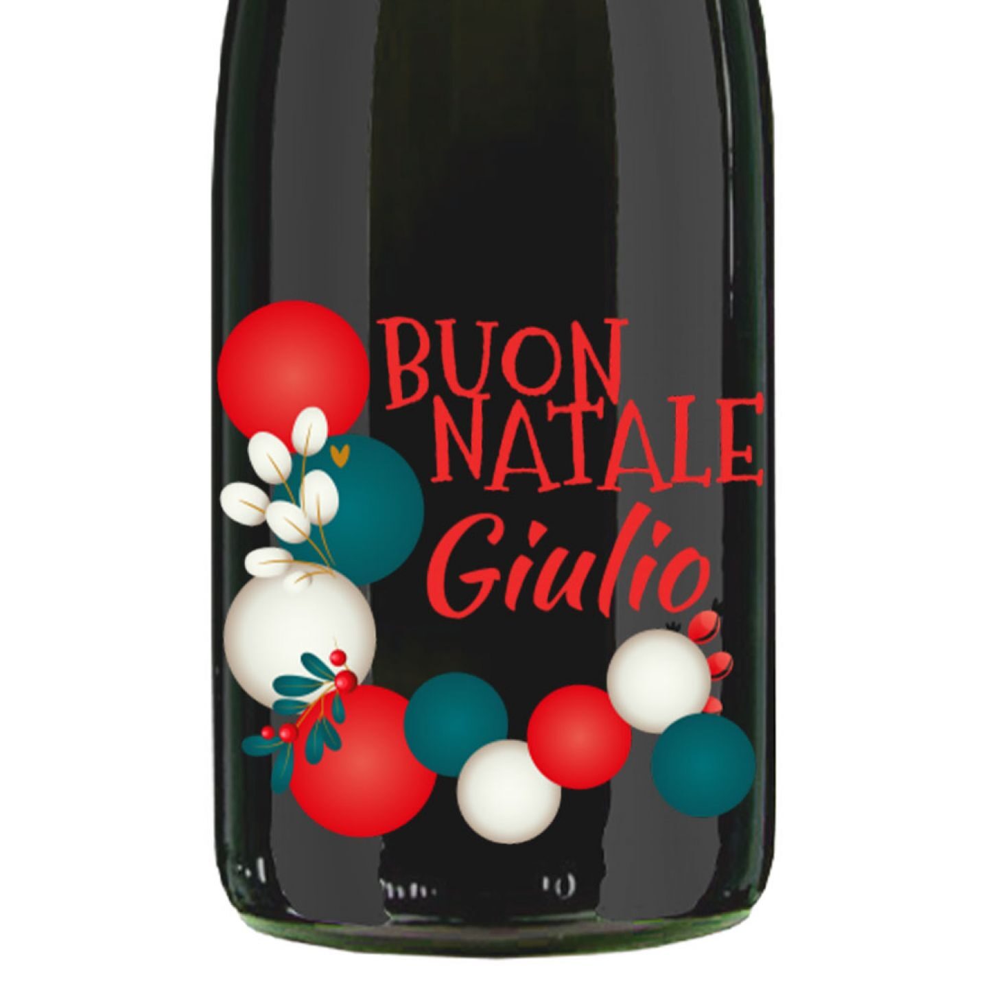 Prosecco Extra Dry MAGNUM con cassa legno personalizzata - idea originale regalo Natale - 1