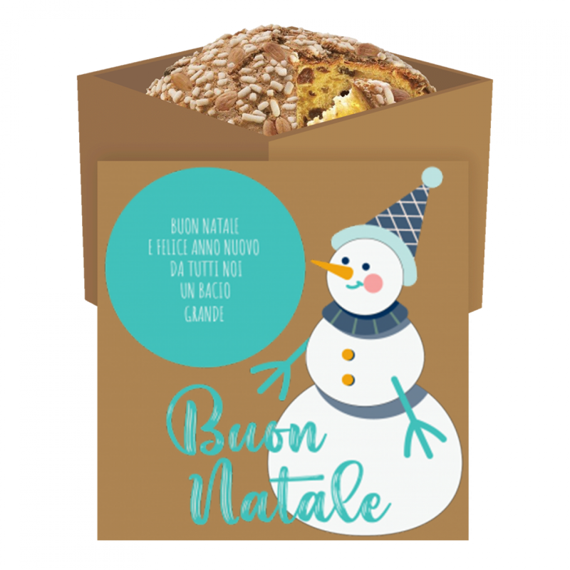 Panettone Glassato - Personalizzato per Regalo di Natale