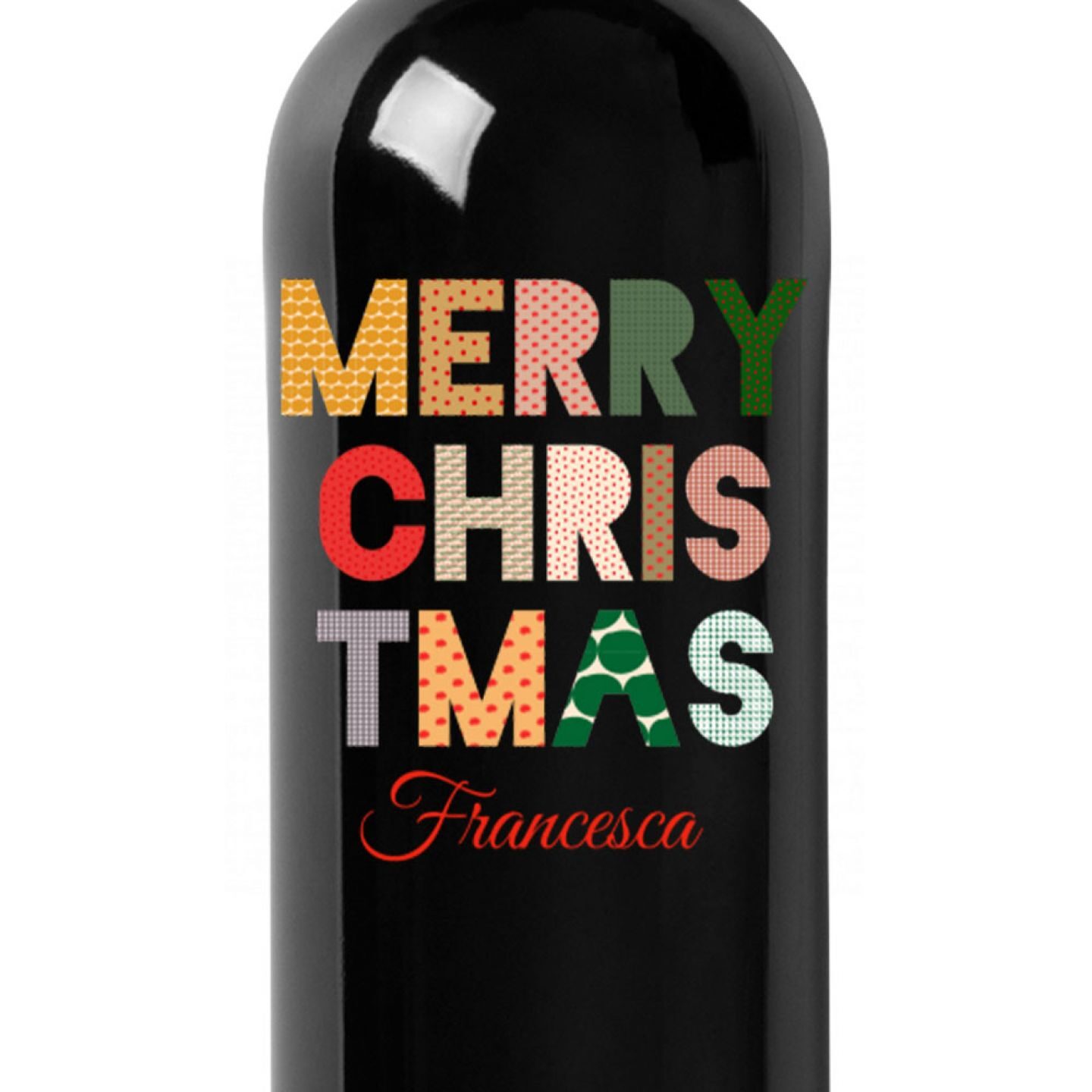 Rosso di Montalcino con cassetta personalizzata - Vino da regalare a Natale per auguri originali - 3
