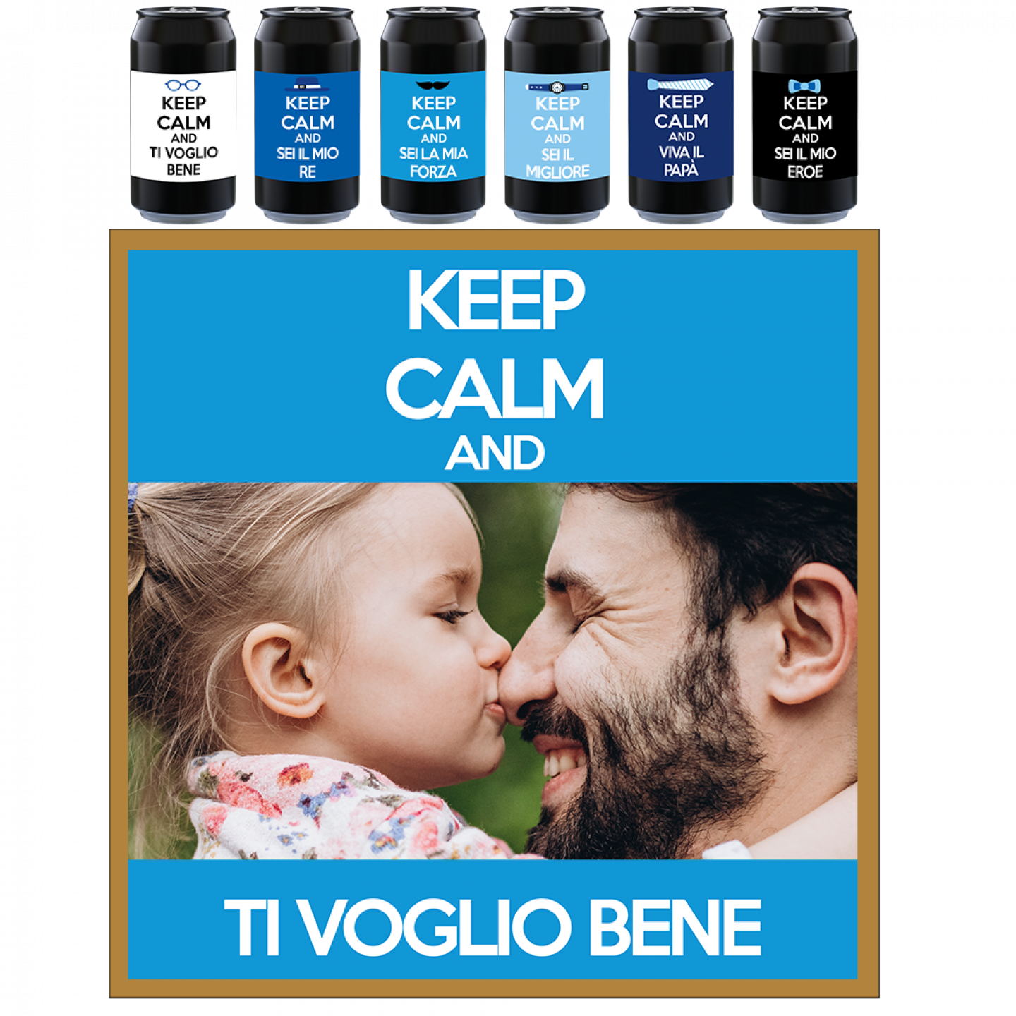 PILSNER - 6 cans 0.33L. with personalised box for FATHER'S DAY! - Image 2