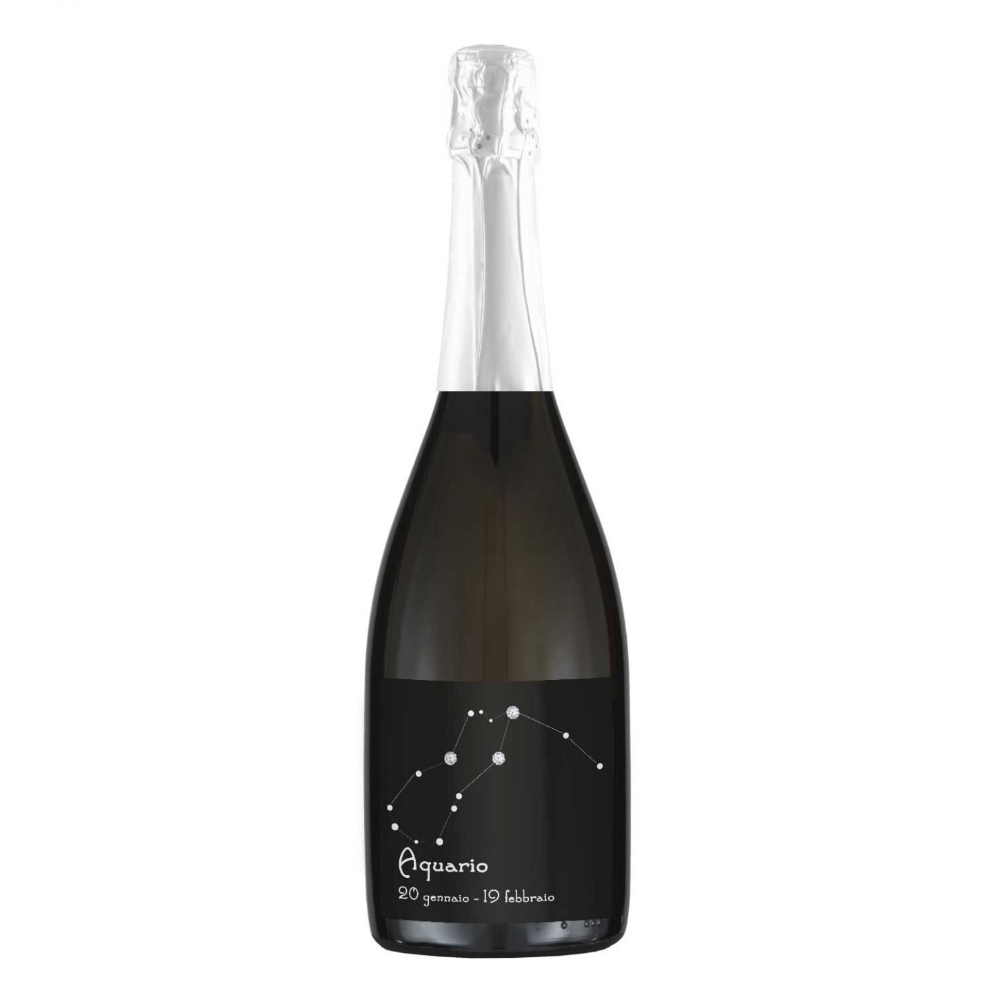 ACQUARIO - Prosecco personalizzato - Idea regalo compleanno - 1