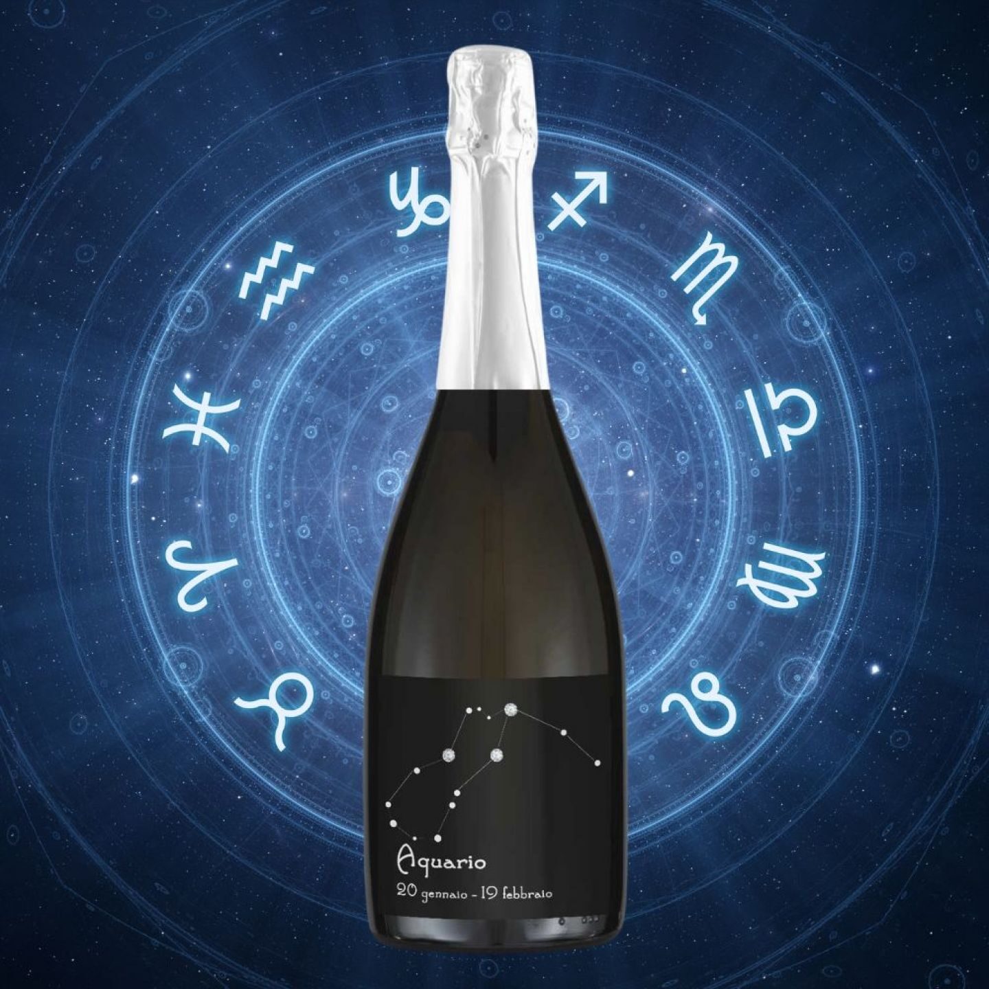 ACQUARIO - Prosecco personalizzato - Idea regalo compleanno - 3