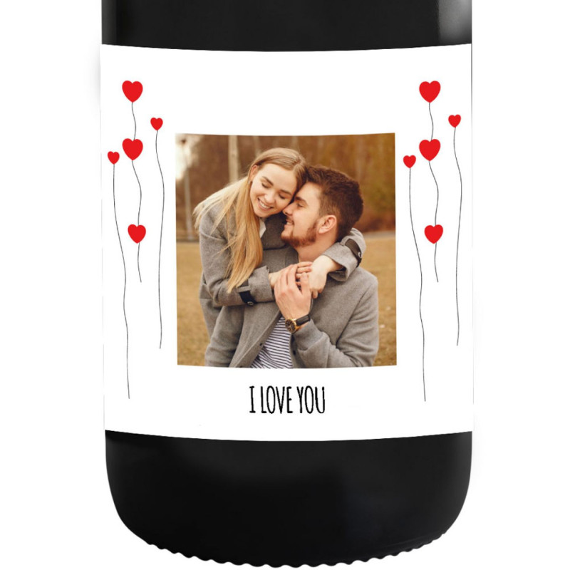 Prosecco DOC - Bottiglia personalizzata per San Valentino
