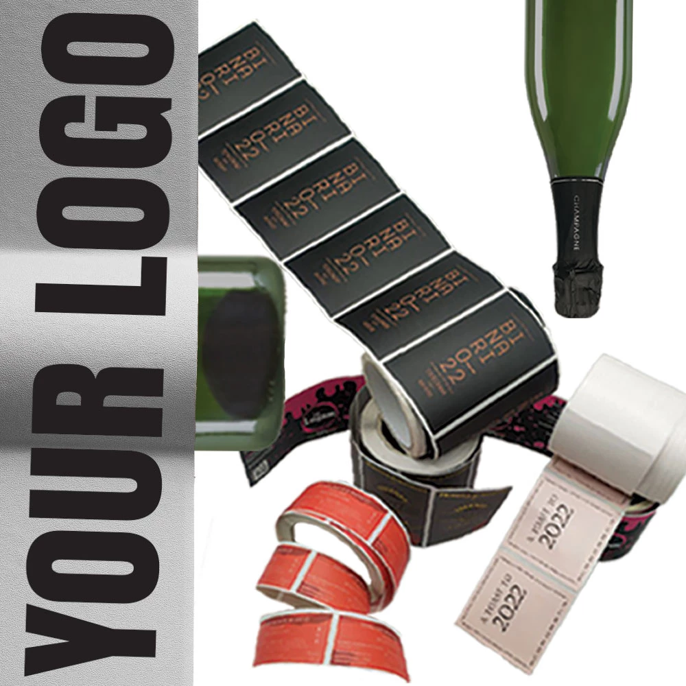 Bobine di etichette personalizzate