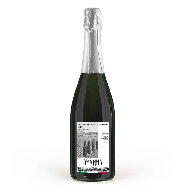 OMAMMA Spumante Brut Metodo Charmat Trequanda